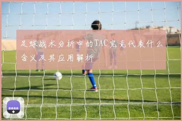 足球战术分析中的TAC究竟代表什么含义及其应用解析